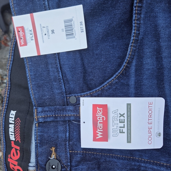Wrangler Ultra Flex Denim Jeans - Picture 3 of 3